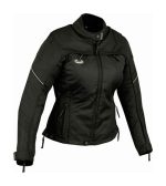 CHAQUETA DE CORDURA PARA CHICAS 100% IMPERMEABLE 105 NEGRA