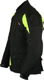 CHAQUETA DE MOTO EN CORDURA 3/4 UNISEX,111 FLUOR - Imagen 3