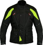 CHAQUETA DE MOTO EN CORDURA 3/4 UNISEX,111 FLUOR