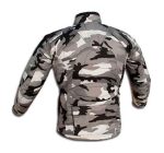 CHAQUETA DE MOTO EN CORDURA 3/4  CON PROTECCIONES C.E., IMPERMEABLE, UNISEX, 123 CAMUFLAJE - Imagen 2