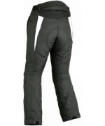 PANTALON DE CORDURA IMPERMEABLE CON PROTECCIONES EM142 NEGRO/BLANCO - Imagen 2