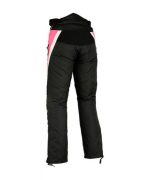 PANTALÓN DE MOTO EN CORDURA PARA CHICAS, 100% IMPERMEABLE 141 FUCSIA/N - Imagen 2
