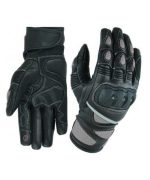 GUANTES DE MOTO EN PIEL CON PROTECCIONES TPU, 205 GRIS - Imagen 2