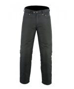 PANTALÓN VAQUERO ESTILO TEJANO DE MOTO EN CORDURA IMPERMEABLE CON PROTECCIONES 2651 NEGRO - Imagen 2