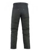 PANTALÓN VAQUERO ESTILO TEJANO DE MOTO EN CORDURA IMPERMEABLE CON PROTECCIONES 2651 NEGRO - Imagen 3