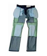 PANTALON TEJANO  UNISEX CON REFUERZOS DE TEJIDO Kewlar Y PROTECCIONES C.E DESMONTABLES 2706 AZUL - Imagen 3