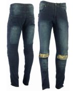 PANTALÓN VAQUERO TEJANO FLEXIBLE UNISEX CON REFUERZOS DE TEJIDO Kewlar Y PROTECCIONES C.E. 2717