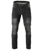 PANTALÓN VAQUERO TEJANO FLEXIBLE UNISEX CON REFUERZOS DE TEJIDO Kewlar Y PROTECCIONES C.E. DESMONTABLES 2720 NEGRO - Imagen 2