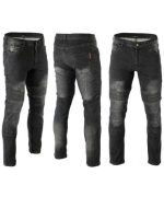 PANTALÓN VAQUERO TEJANO FLEXIBLE UNISEX CON REFUERZOS DE TEJIDO Kewlar Y PROTECCIONES C.E. DESMONTABLES 2720 NEGRO - Imagen 4