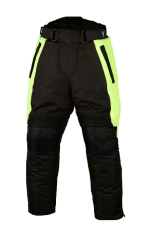PANTALÓN DE CORDURA  IMPERMEABLE INFANTIL 2901 NEGRO AMARILLO FLUOR