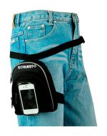 PIERNERA DE CORDURA NEGRO CON BOLSILLO DE SMART PHONE 6976 NEGRO