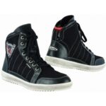 ZAPATILLAS MOTO STREET EN PIEL CON PROTECCIONES TIPO BAMBAS IMPERMEABLES 346 SNEAKERS