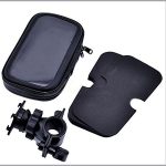 SOPORTE PARA MÓVIL CON FUNDA TÁCTIL PARA MANILLAR KUM L / XL NEGRO - Imagen 2