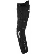 PANTALON DE MOTO EN CORDURA IMPERMEABLE TRANSPIRABLE CON PROTECCIONES CE ARES N/BLANCO - Imagen 3