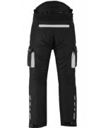 MONO DE CORDURA PARA MOTORISTAS EN DOS PIEZAS, IMPERMEABLE UNISEX BLANCO/NEGRO ATENEA/ARES - Imagen 5
