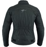 CHAQUETA CORDURA DE MOTO PARA CHICAS CON ESTILO MODERNO 100% IMPERMEABLE ARTEMISA NEGRA - Imagen 3