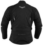 MONO DE CORDURA PARA MOTORISTAS EN DOS PIEZAS, IMPERMEABLE UNISEX NEGRO ATENEA/ARES - Imagen 3