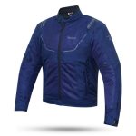 CHAQUETA DE CORDURA PARA VERANO PERFORADA CON FORRO DESMONTABLE DEGEND BREEZE AZUL