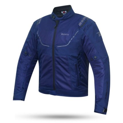 CHAQUETA DE CORDURA PARA VERANO PERFORADA CON FORRO DESMONTABLE DEGEND BREEZE AZUL