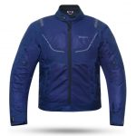 CHAQUETA DE CORDURA PARA VERANO PERFORADA CON FORRO DESMONTABLE DEGEND BREEZE AZUL - Imagen 2