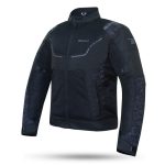 CHAQUETA DE CORDURA PARA VERANO PERFORADA CON FORRO DESMONTABLE DEGEND BREEZE NEGRA CAMO