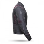CHAQUETA DE CORDURA PARA VERANO PERFORADA CON FORRO DESMONTABLE DEGEND BREEZE NEGRA/ROSA PARA  MUJER - Imagen 3
