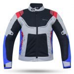 CHAQUETA DE CORDURA PARA VERANO PERFORADA CON FORRO DESMONTABLE DEGEND BREEZE NEGRO/ROJO/AZUL/ HIELO - Imagen 2