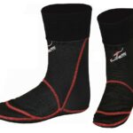 CALCETINES TÉRMICOS Y CORTAVIENTOS EN TEJIDO WINDSTOPPER CON PUÑOS 7401 NEGRO