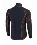 CAMISETA INTERIOR TÉRMICO CORTAVIENTO EN FIBRA WINDSTOPPER 474 NEGRA - Imagen 2