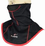 CUBRECUELLO DE FÍBRA WINDSTER TÉRMICO Y CORTAVIENTO PARA MOTEROS 451 NEGRO