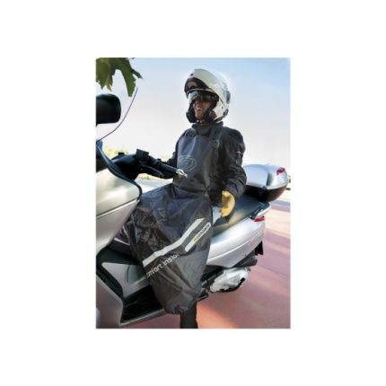 MANTA CUBREPIERNAS GARIBALDI UNIVERSAL CONTRA FRÍO Y LLUVIA NEGRO