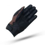 GUANTES DE VERANO DEGEND DAYTONA PRO MARRON NEGRO PARA  MOTORISTAS EN PIEL CABRA DE ALTA CALIDAD - Imagen 3