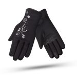 GUANTES DEGEND LADY DE INVIERNO IMPERMEABLE Y TRANSPIRABLE PARA MUJER NEGRO BLANCO