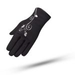GUANTES DEGEND LADY DE INVIERNO IMPERMEABLE Y TRANSPIRABLE PARA MUJER NEGRO BLANCO - Imagen 2