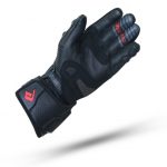 GUANTES DE VERANO DEGEND GP-2 NEGRO  PARA  MOTORISTAS EN PIEL CABRA DE ALTA CALIDAD - Imagen 3
