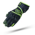 GUANTES DE VERANO DEGEND DEGEND GP-2 NEGRO AMARILLO FLUOR  PARA  MOTORISTAS EN PIEL CABRA DE ALTA CALIDAD - Imagen 2