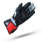 GUANTES DE VERANO DEGEND   GP-2 NEGRO ROJO AZUL BLANCO PARA  MOTORISTAS EN PIEL CABRA DE ALTA CALIDAD - Imagen 3