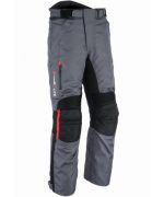 PANTALÓN DE MOTO EN CORDURA TEXTIL CON PROTECCIONES C.E. HERA GRIS - Imagen 2