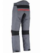 MONO DE CORDURA PARA MOTORISTAS EN DOS PIEZAS, IMPERMEABLE UNISEX ZEUS/ HERA  GRIS - Imagen 5