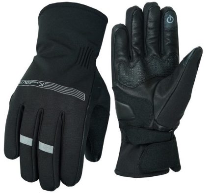 GUANTES DE INVIERNO  PARA MOTORISTAS, TÉRMICOS Y IMPERMEABLES MAROMA NEGRO