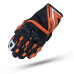 GUANTES DE VERANO DEGEND R-3000 TRES MIL NEGRO NARANJA  EN PIEL DECABRA ALTA CALIDAD - Imagen 2