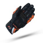 GUANTES DE VERANO DEGEND R-3000 TRES MIL NEGRO NARANJA  EN PIEL DECABRA ALTA CALIDAD - Imagen 3