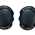 DESLIZADORES DE PLÁSTICO DURO INTERCAMBIABLES PARA PANTALONES Y MONOS DE MOTO/NEGRO