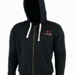SUDADERA DE MOTOS CON Kewlar Y PROTECCIONES C.E. (Kewlar HOODIE) NEGRA