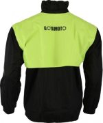 TRAJE DE LLUVIA, CHUBASQUERO IMPERMEABLE DE MOTO EN DOS PIEZAS 481 NEGRO FLUOR - Imagen 4