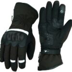 GUANTES DE MOTO DE INVIERNO, TÉRMICOS Y IMPERMEABLES FUJI B/N