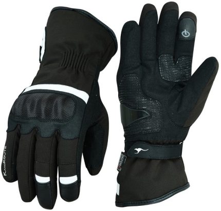 GUANTES DE MOTO DE INVIERNO, TÉRMICOS Y IMPERMEABLES FUJI B/N