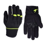 GUANTES DE MOTO INVERNALES IMPERMEABLES , UNISEX HIMALAYA NEGRO FLUOR - Imagen 2