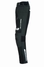 PANTALON DE MOTO PERFORADO EN CORDURA PARA VERANO CON FORRO HEFESTO BLANCO/NEGRO - Imagen 3