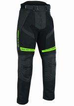 PANTALON DE MOTO PERFORADO EN CORDURA PARA VERANO CON FORROHEFESTO FLUOR/NEGRO